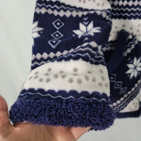 TRAIL CREST Women's Blur/White Flush Nordic Sherpa Lined Jacket Size XS Pockets - Picture 7 of 12